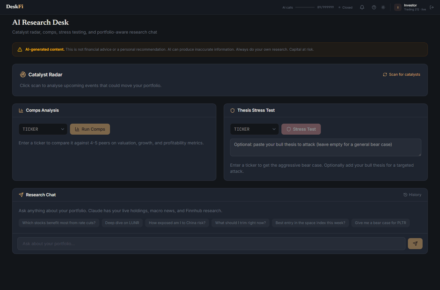 AI Research Desk